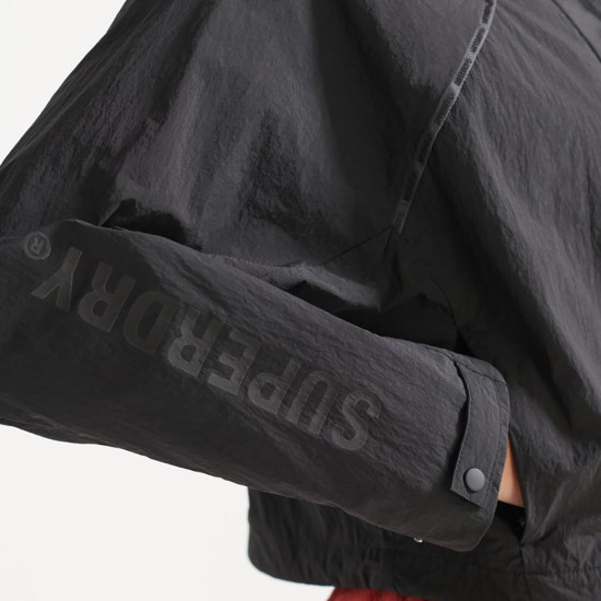 Superdry Γυναικείο μπουφάν Run Cropped Weatherproof Coat